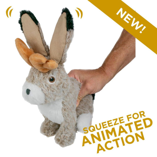 Tall Tails Dog Plush Jackalope Twitchy 9 Inch Default Title