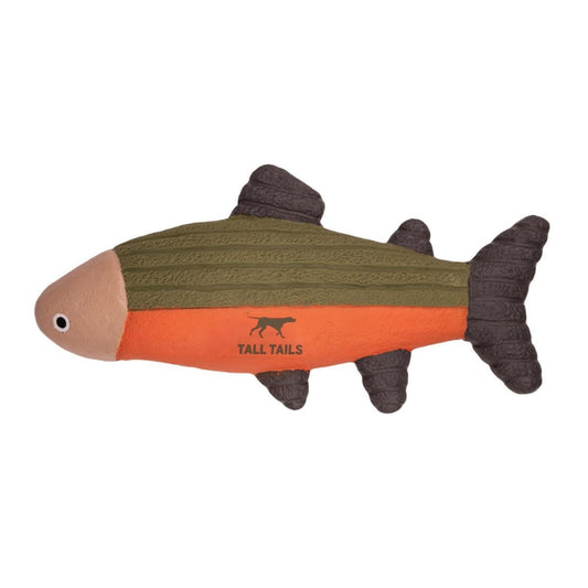 Tall Tails Dog Squeaker Latex Fish 8 Inch Default Title