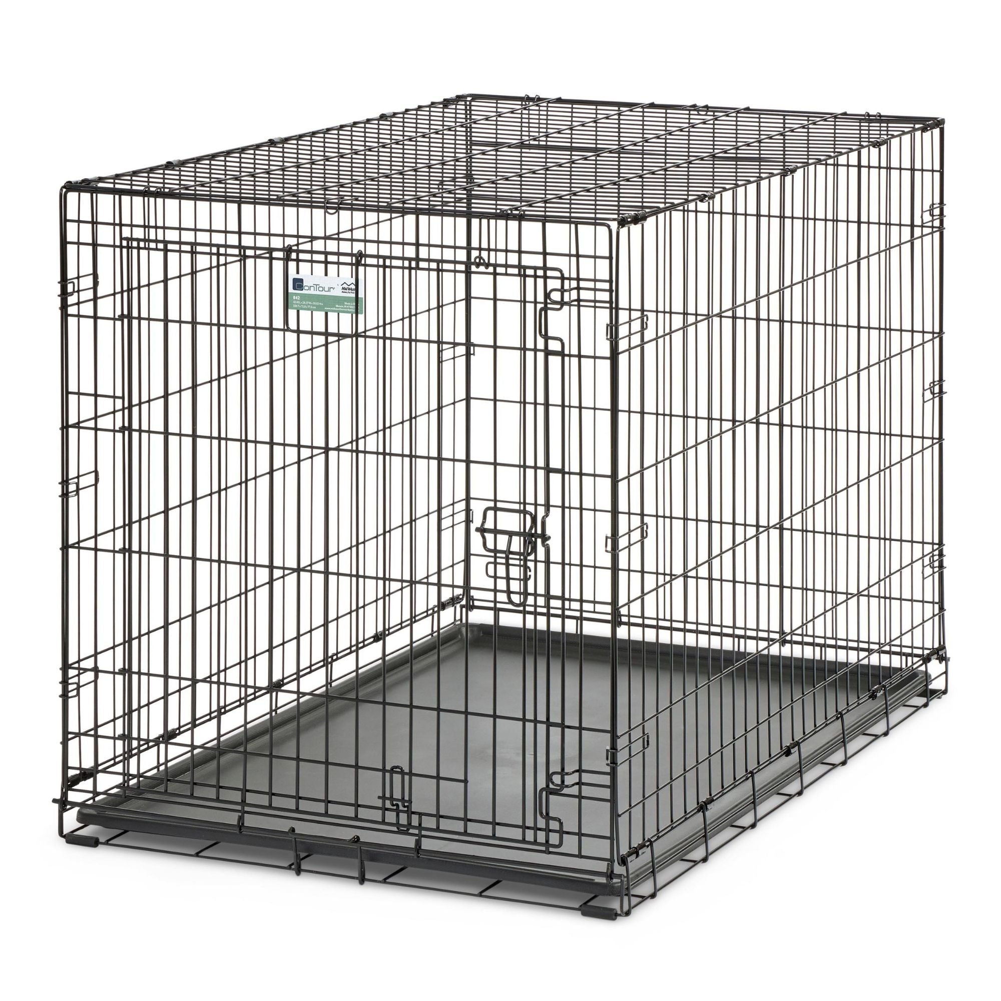MidWest Homes for Pets Contour Single Door Dog Crate 1ea/42in.