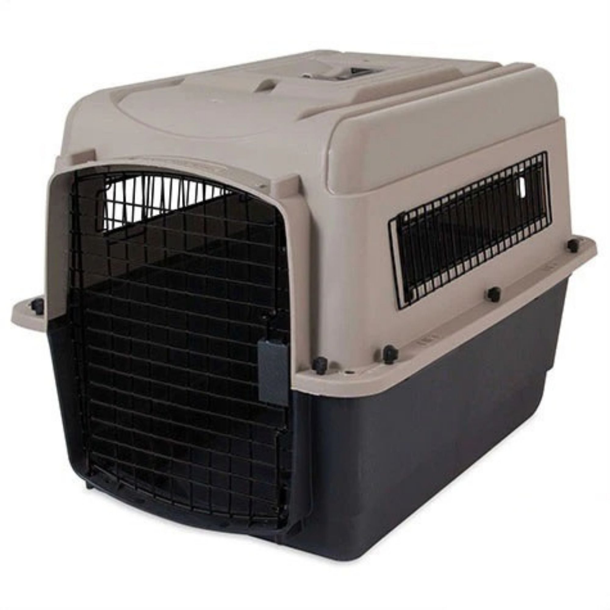 Petmate Ultra Vari Dog Kennel Taupe, Black 1ea/40in.