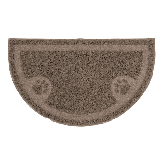 Arm & Hammer Half Circle Cat Litter Mat Pearl Tan 4ea/One Size