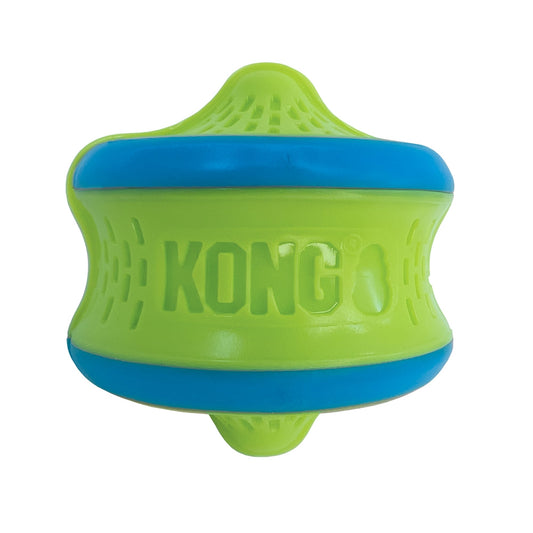 KONG Rambler Rattlez Dog Toy Swirl Ball, 1ea/MD