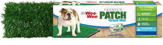 Reusable pee pad for dogs, Wee-Patch grass mat in retail box
