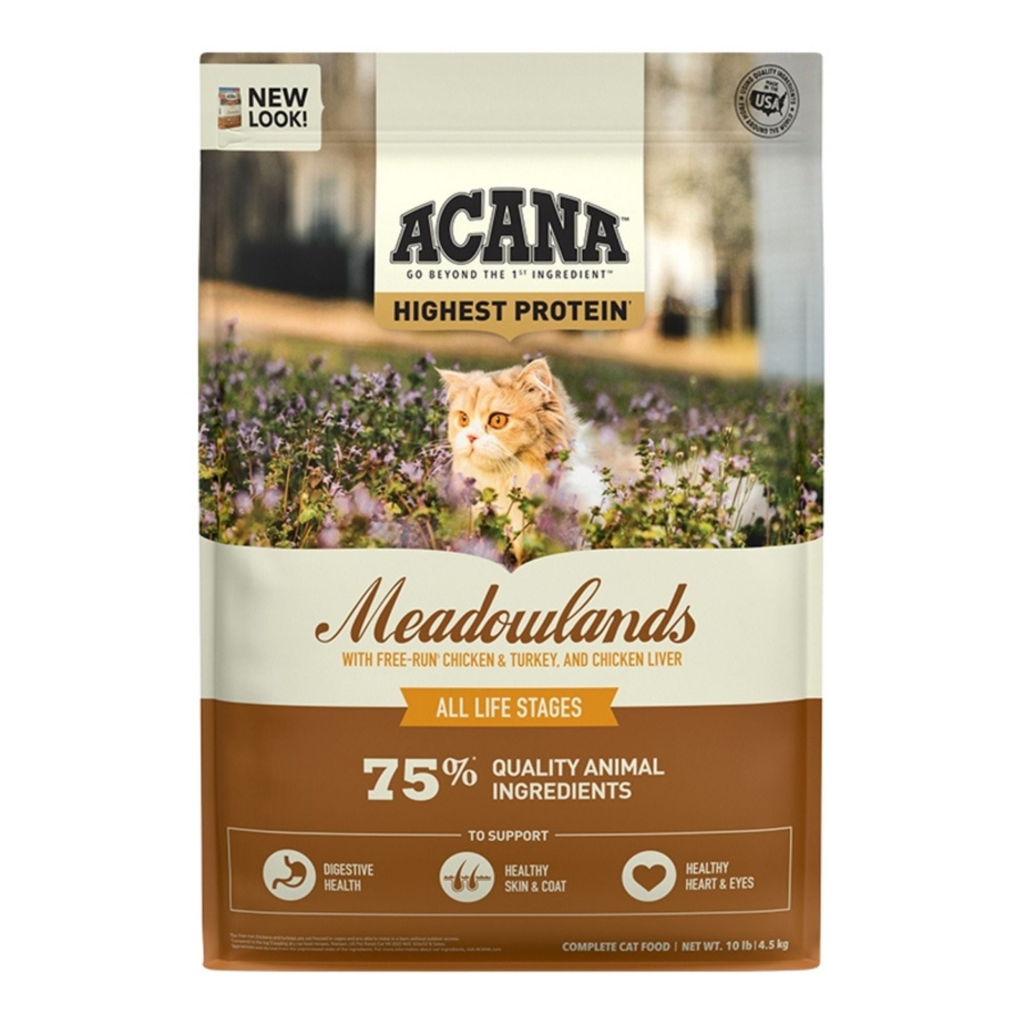 Acana Cat Grain Free Meadowlands 10Lbs