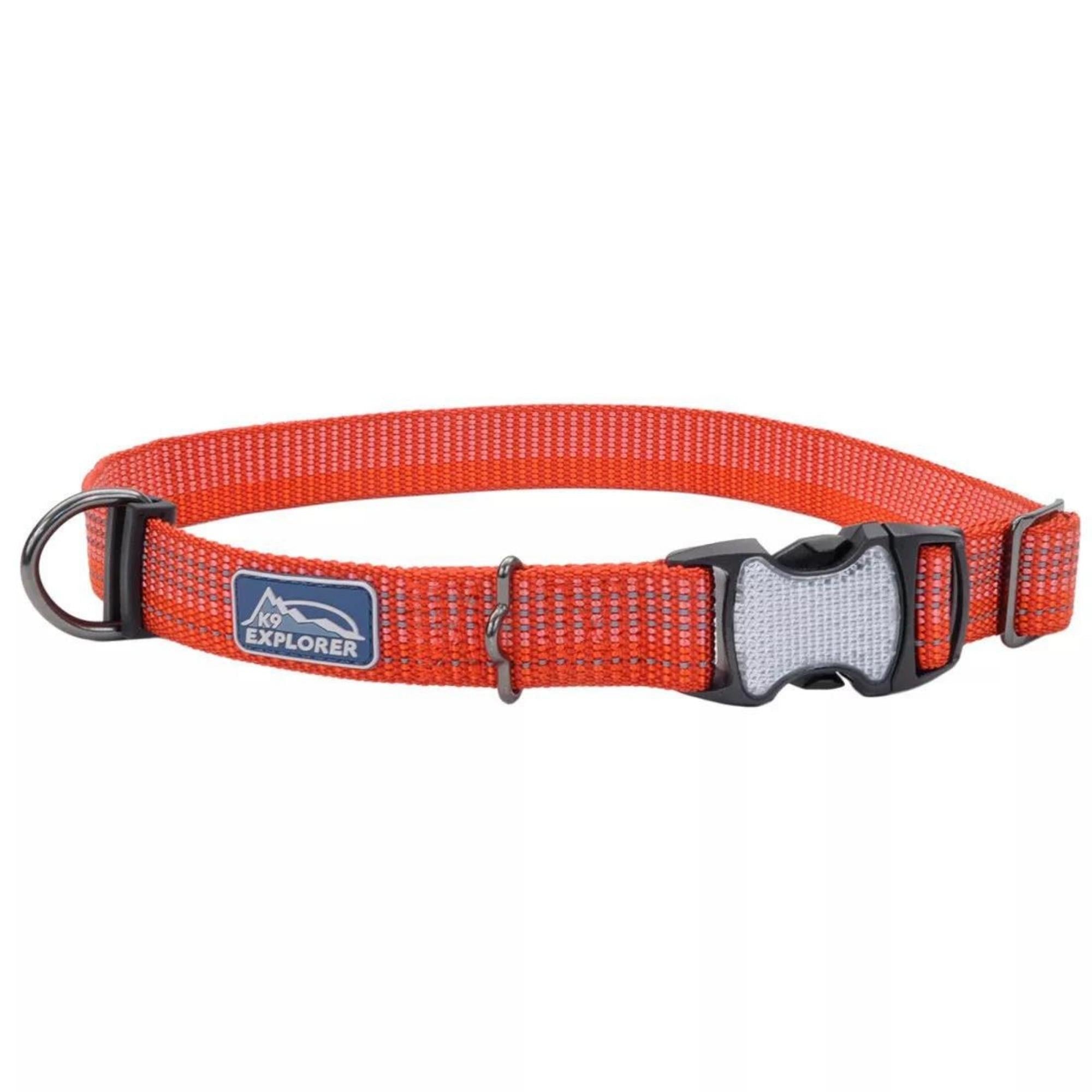 K9 Explorer Brights Reflective Adjustable Dog Collar Canyon Small 5/8"x 10"-14" Default Title