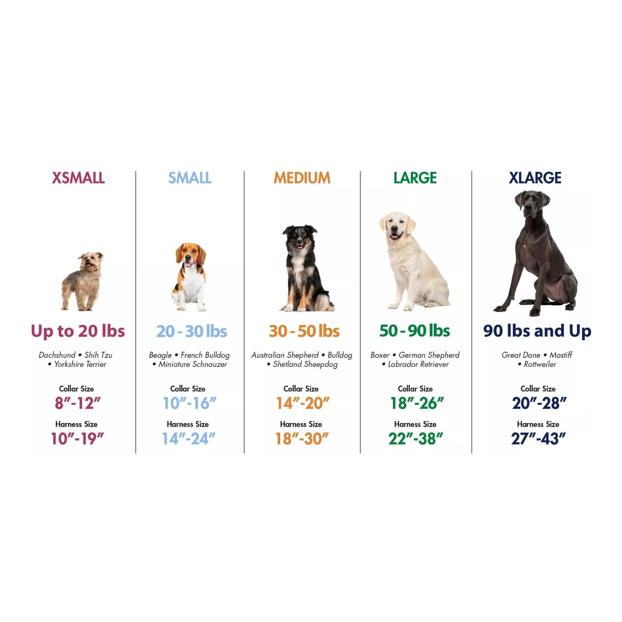 K9 Explorer Brights Reflective Adjustable Dog Collar Mountain Large 1"x 18"-26" Default Title