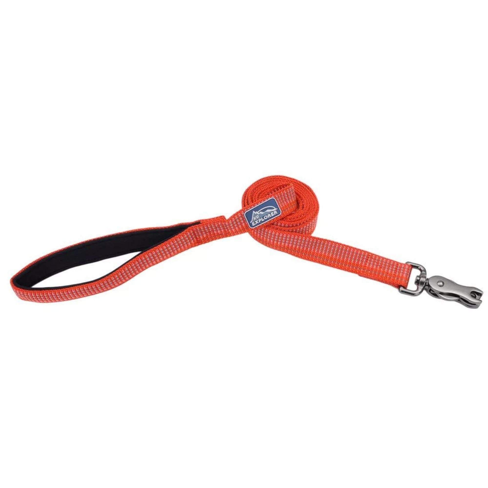 K9 Explorer Brights Reflective Dog Leash Canyon Medium/Large 1"x 6' Default Title
