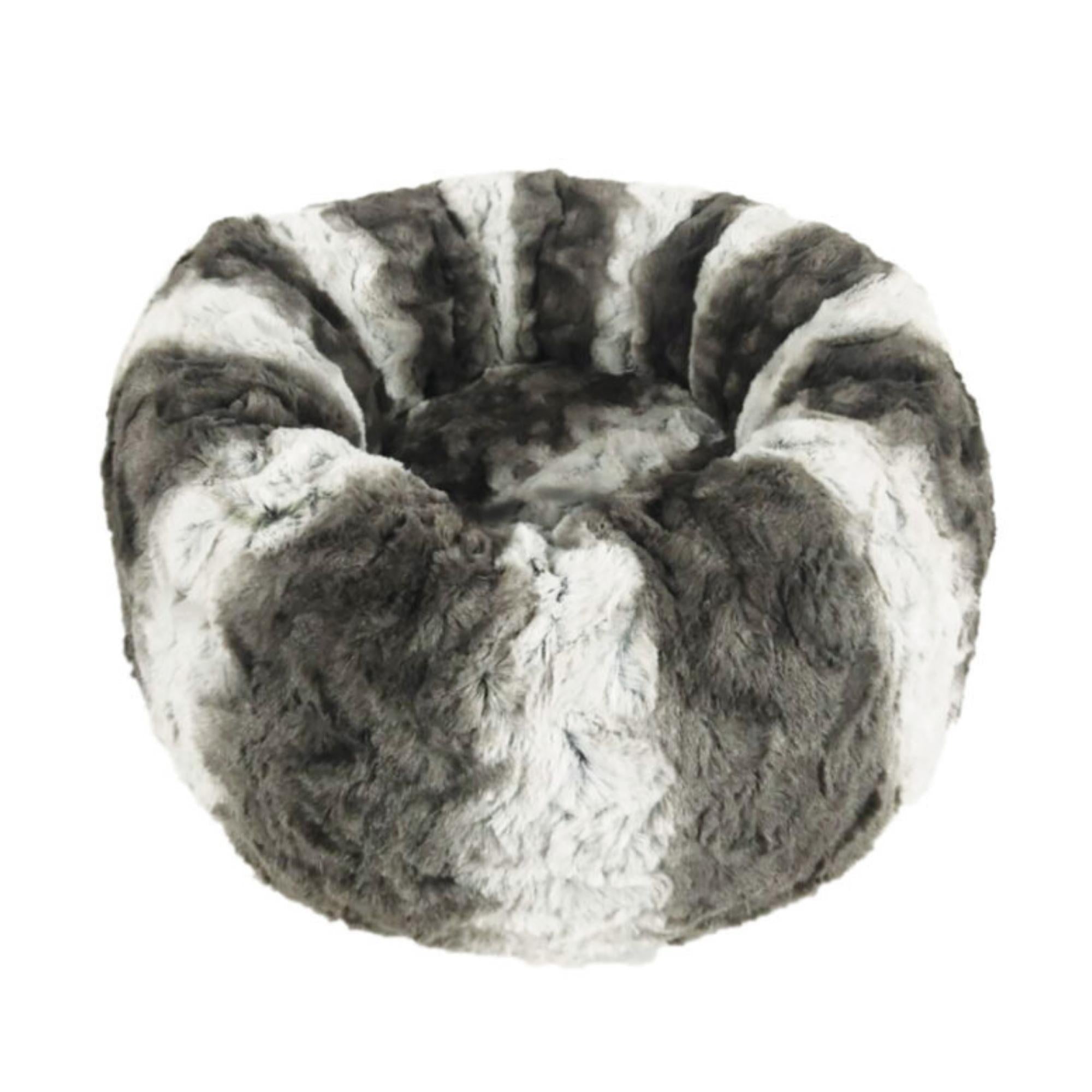 Ethical Pet Sleep Zone Faux Fur Round19? Dark Gray