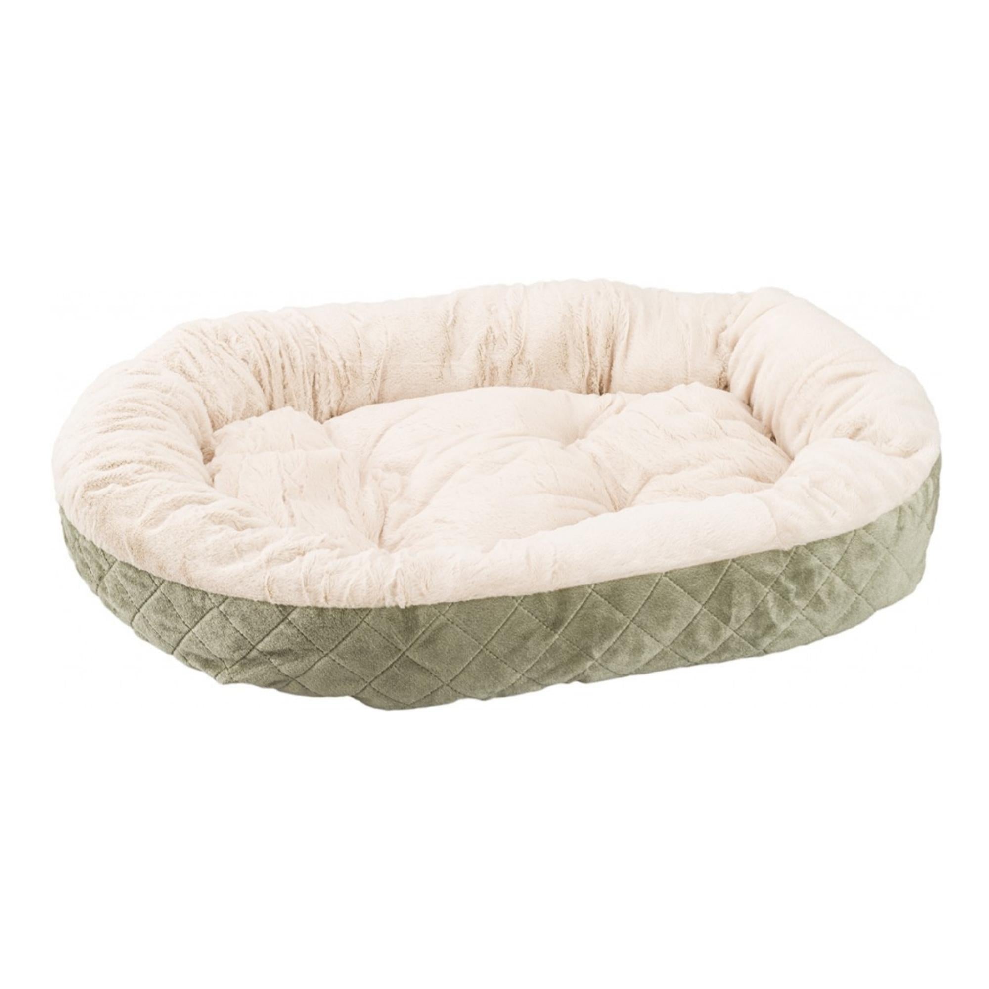 Ethical Pet Sleep Zone Quilted Oval Cuddler 26? Sage