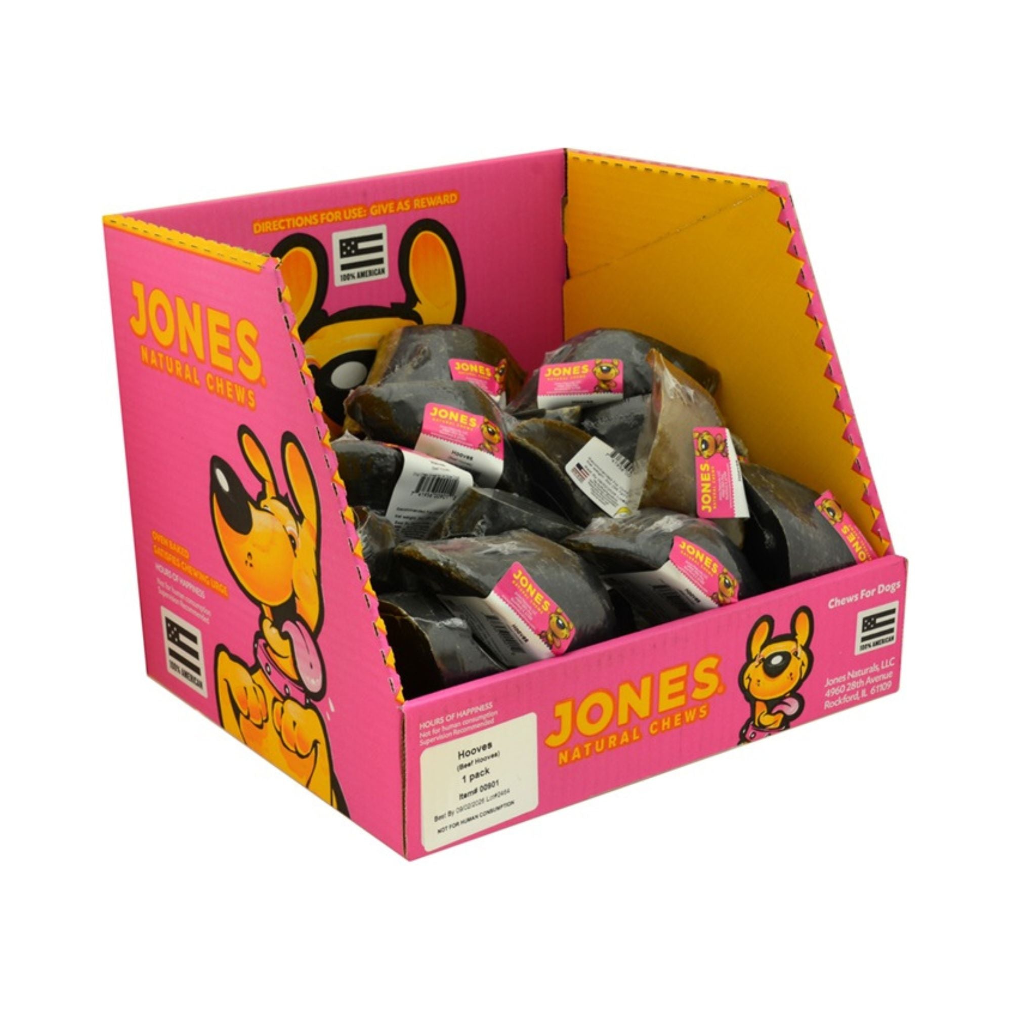 Jones Hooves 1Pack Shrinkwrap (Case of 60)