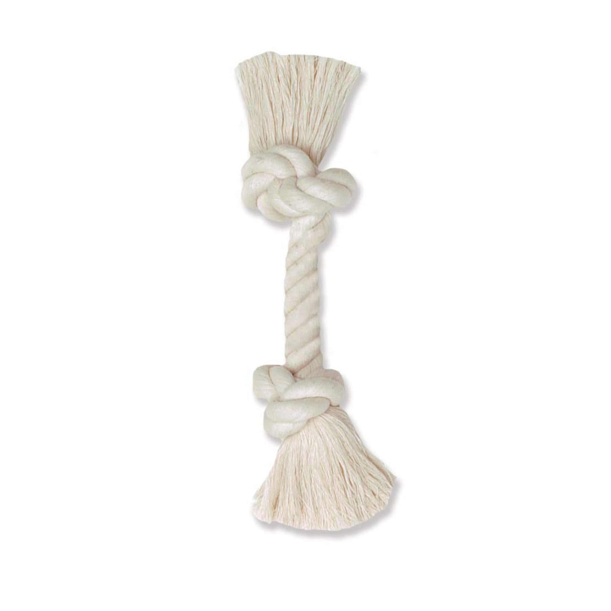 Mammoth Pet Products 100% Cotton White Rope Bone X-Large 16in