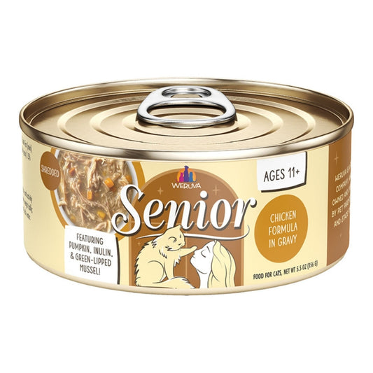 Weruva Cat Senior Chicken Formula In Gravy 5.5oz. (Case of 8)