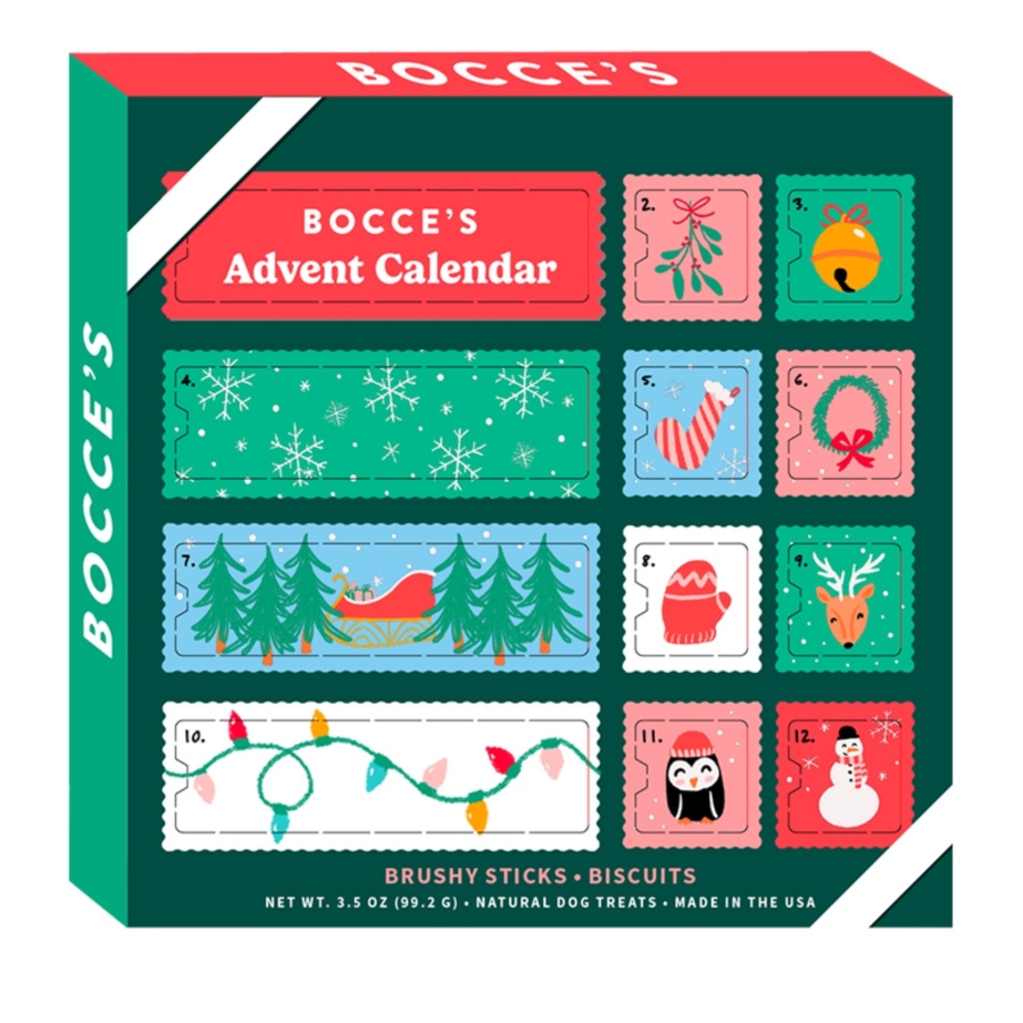 Bocce's Bakery Dog 2025 Advent Calendar - 12 Pack