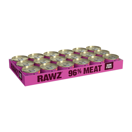 Rawz Cat 96% Rabbit Pate 3oz. (Case of 18)