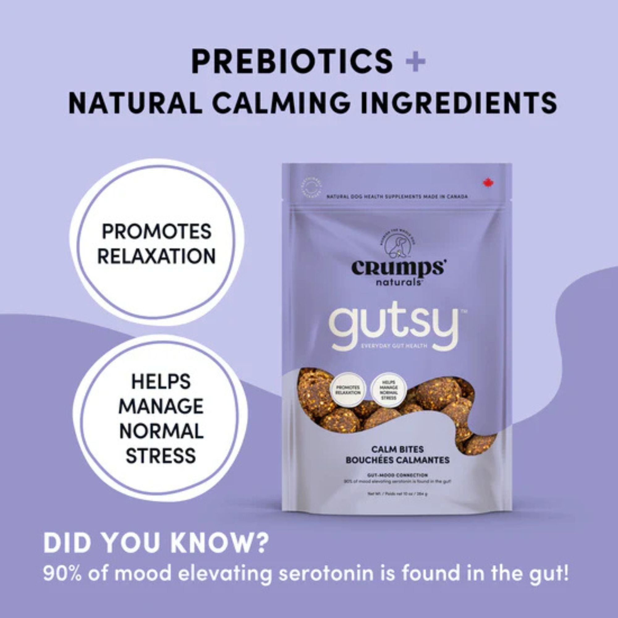 Crumps Cat 3.2oz. Gutsy Calm Bites