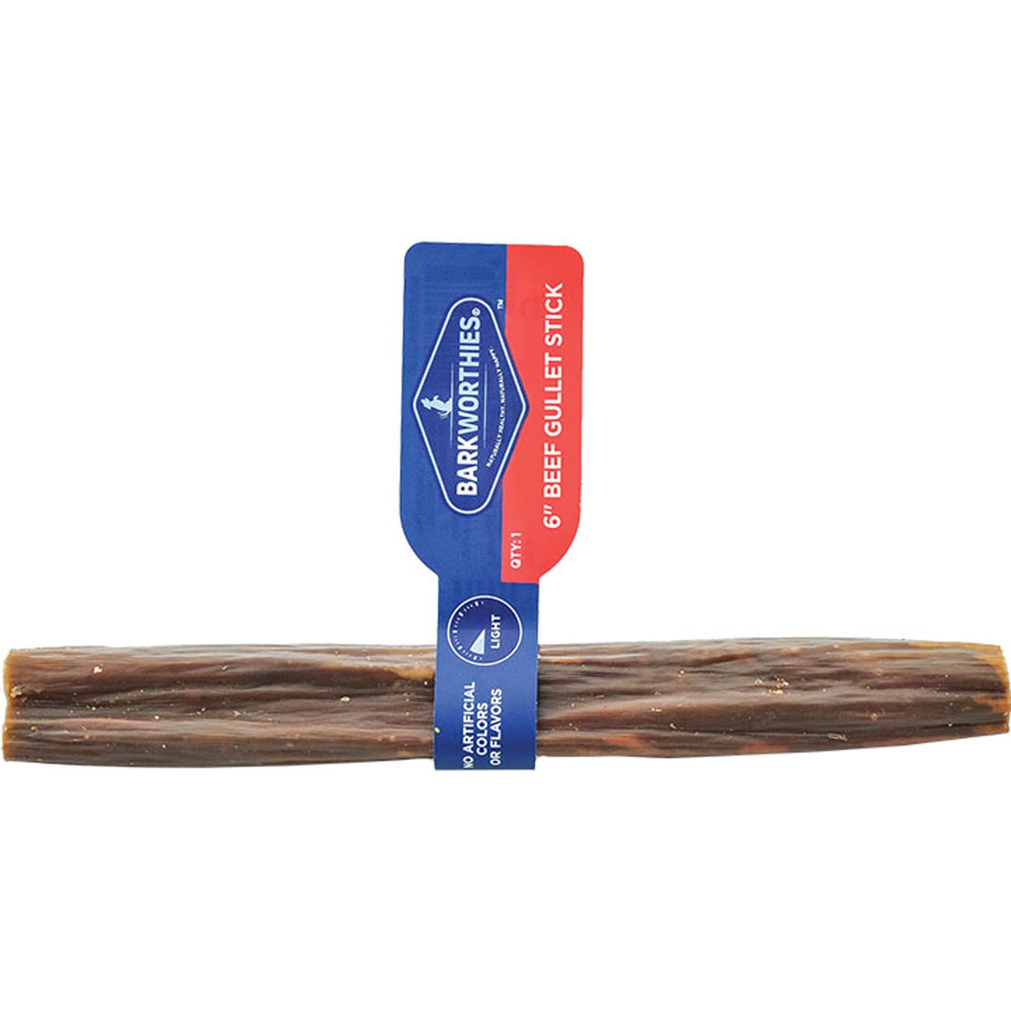 Barkworthies Gullet Stick Dog Treat 6in/12ct