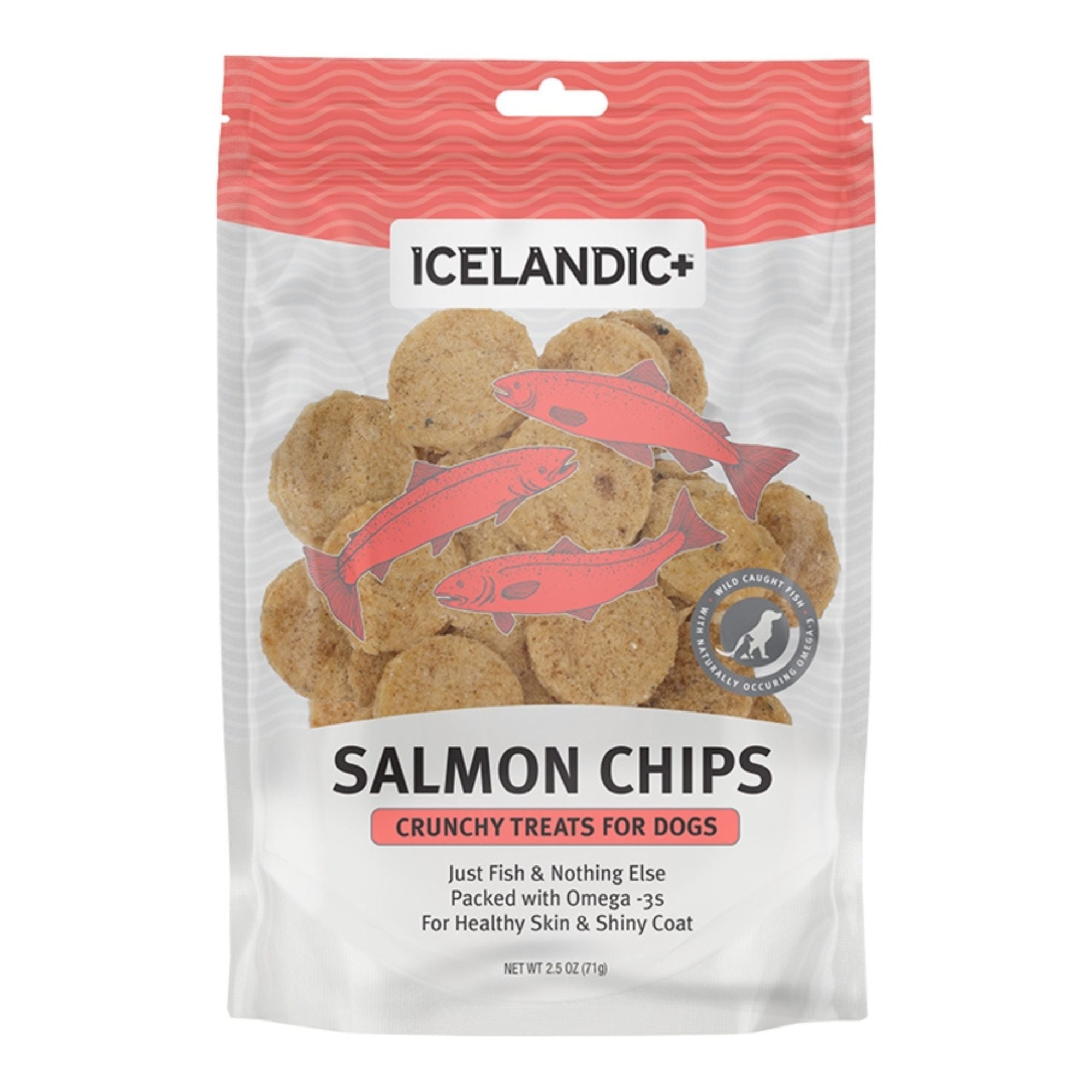 Icelandic Dog Salmon Chips 2.5oz.