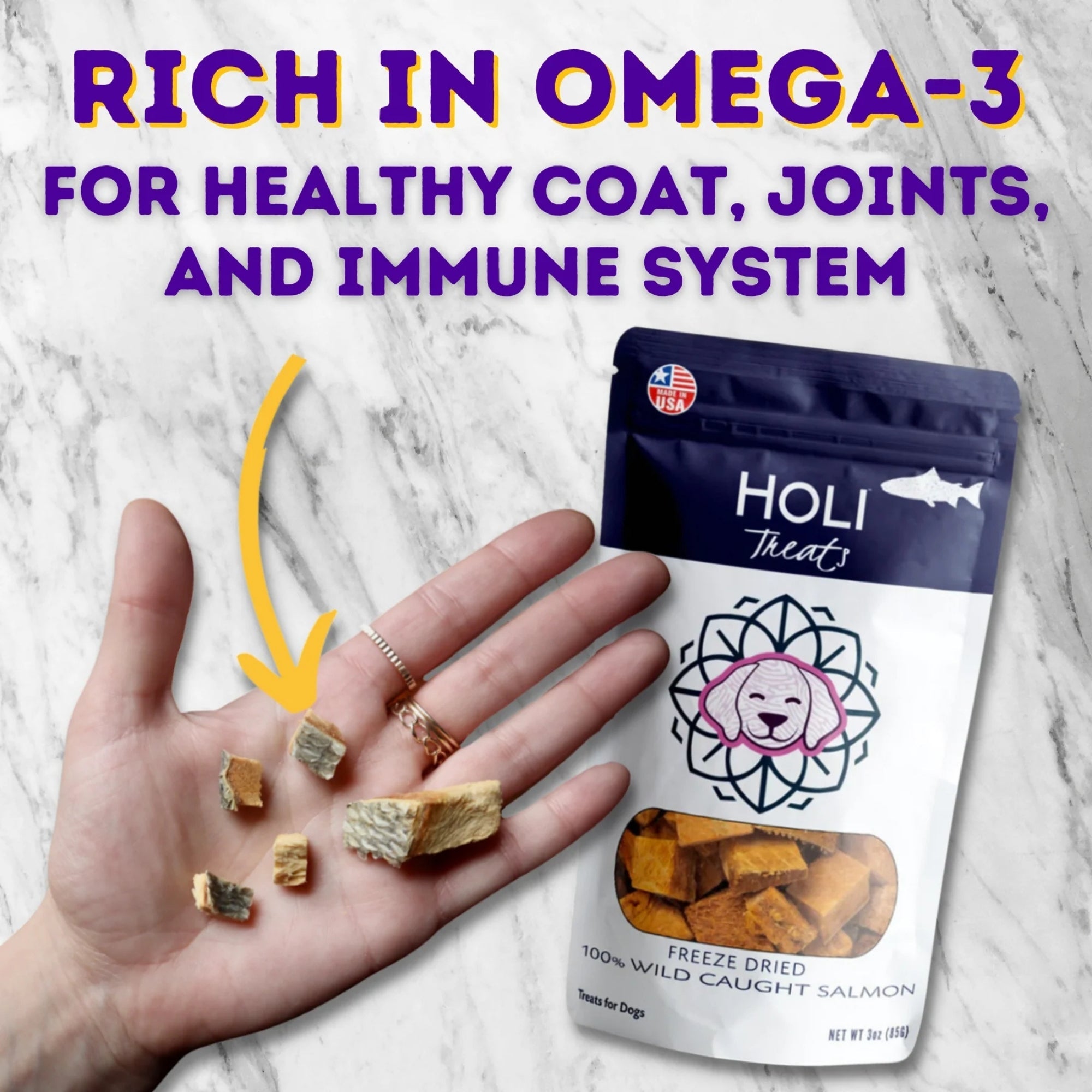 Holi Dog 1.5oz. Salmon