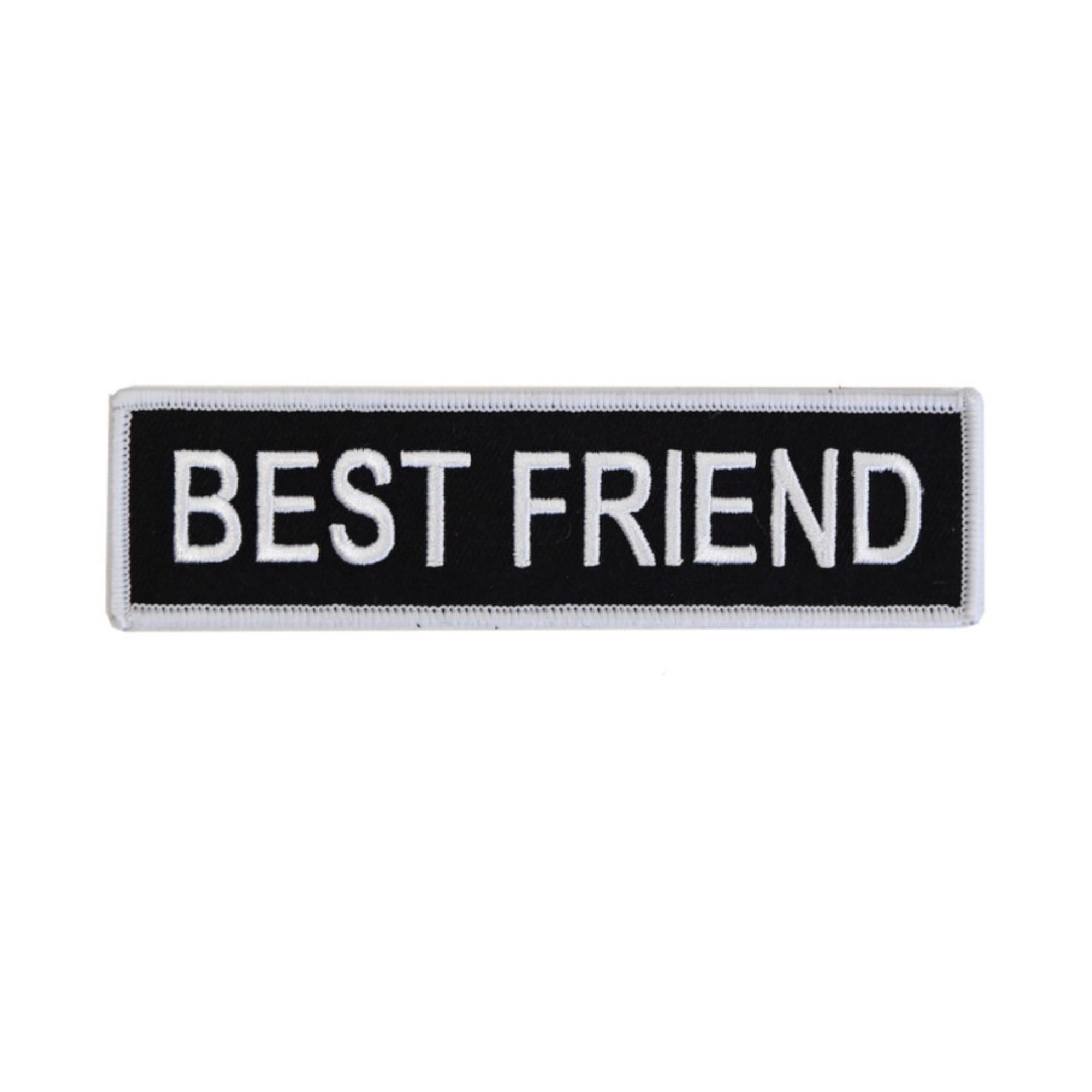 Boss Dog Tactical Harness Patch Best Friend, 6ea/Small Default Title