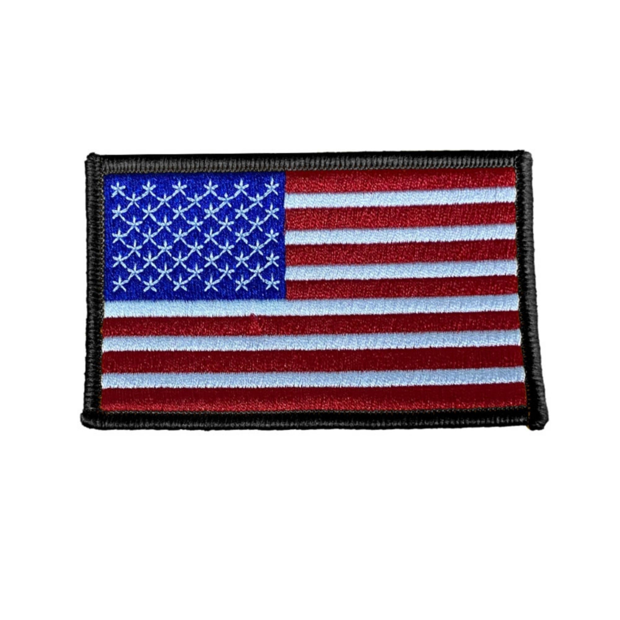 Boss Dog Tactical Harness Patch Full Color USA Flag, 6ea/Large Default Title
