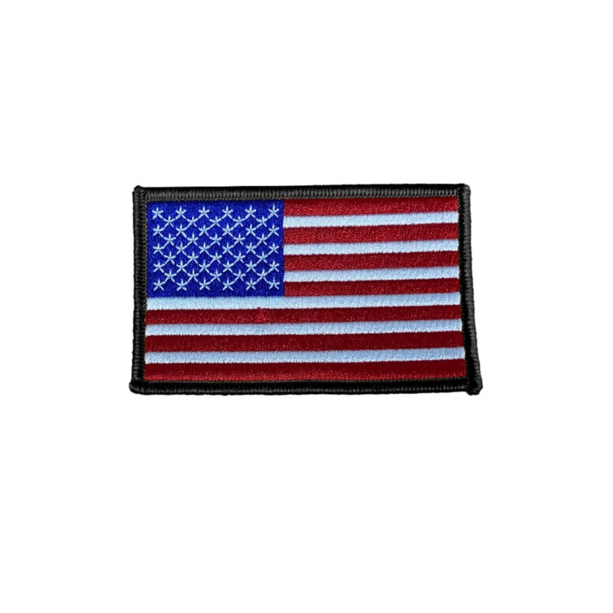 Boss Dog Tactical Harness Patch Full Color USA Flag, 6ea/Small Default Title