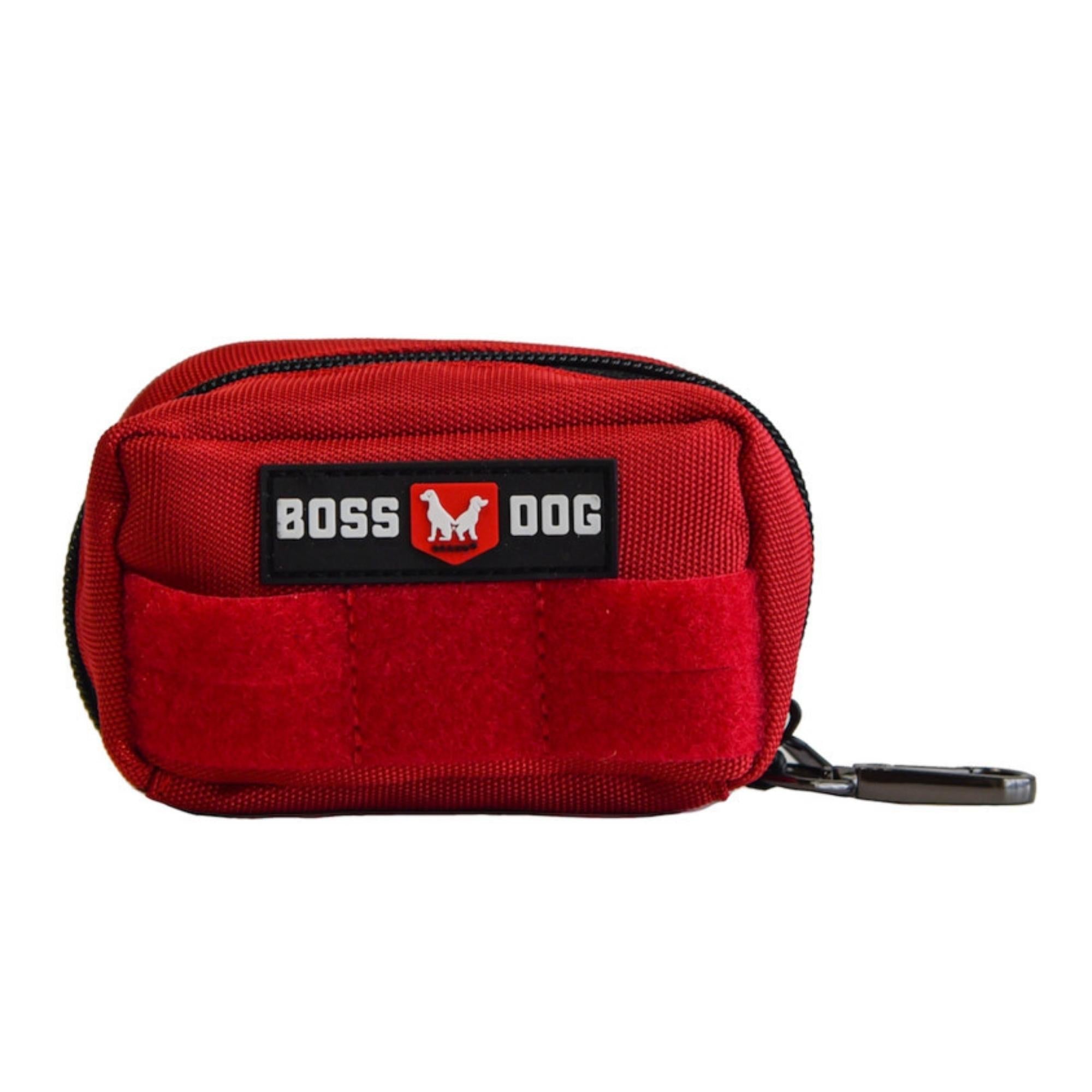Boss Dog Tactical Molle Harness Bag Red, 1ea/Small Default Title
