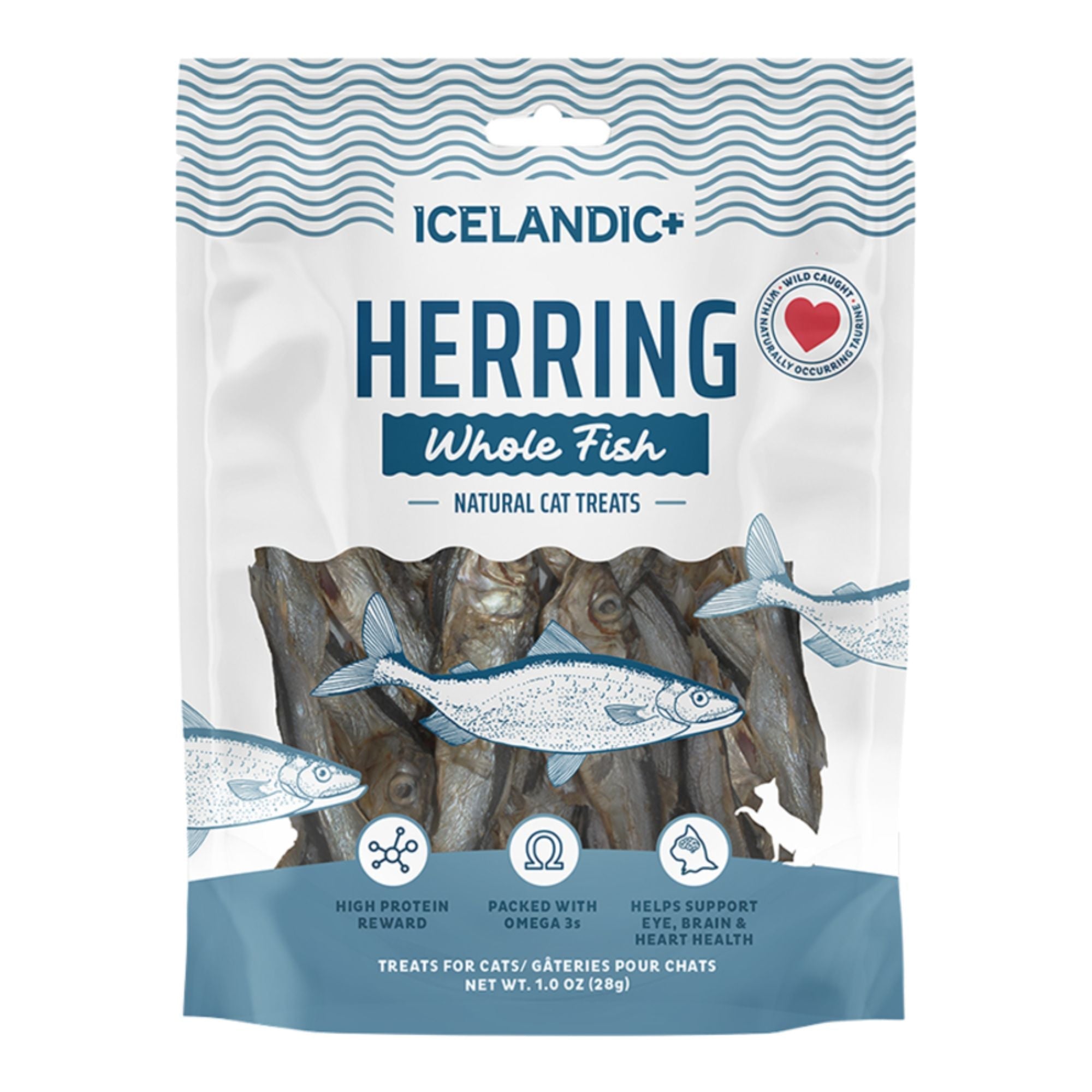 Icelandic Cat Herring Whole Fish 1oz.