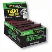 Etta Says! deer chew dog treat display box for 4.5-inch crunchy chews