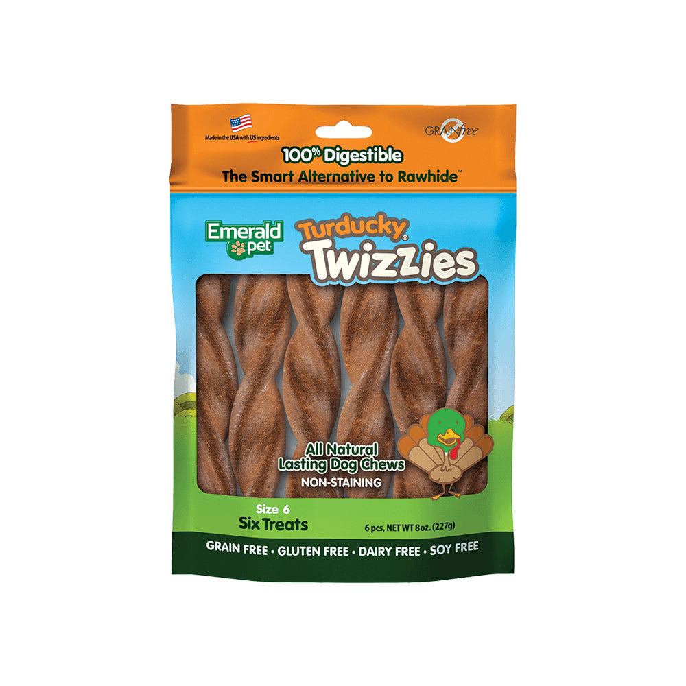 Emerald Pet Truducky Twizzies 6 Pack 8oz. Default Title