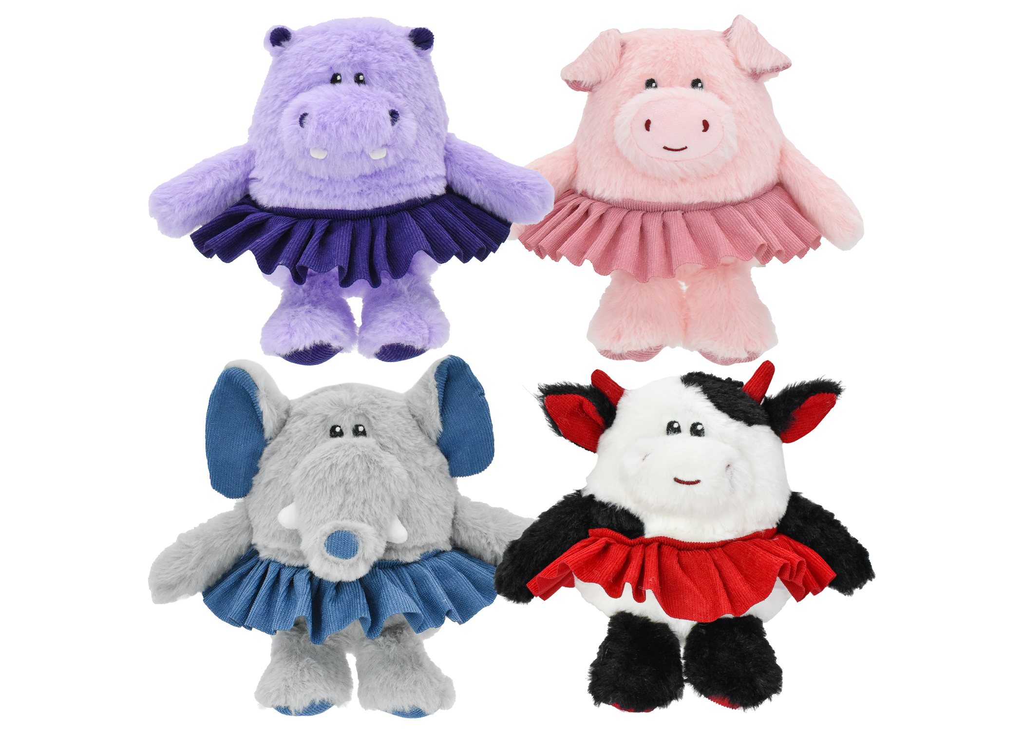 Multipet Tutu Animals 8" (Each Sold Separate)