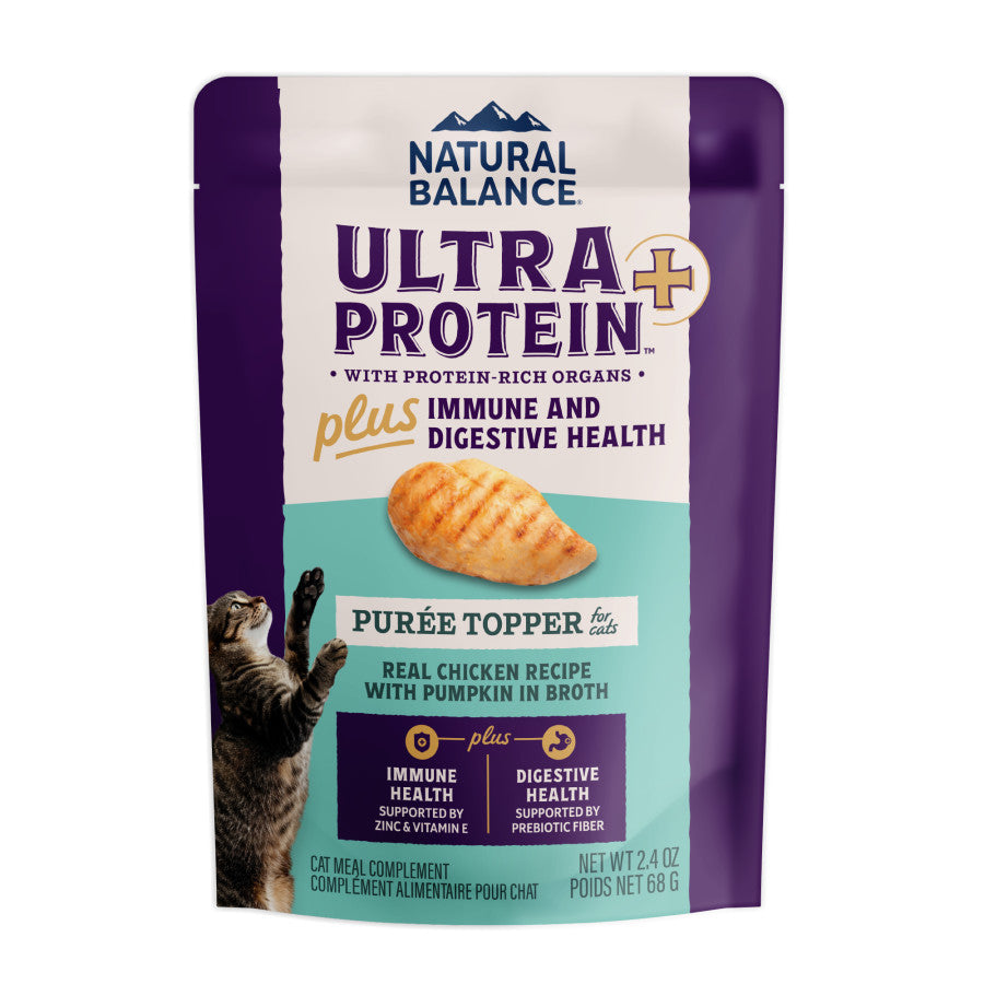 Natural Balance Ultra Protein Plus Immune & Digestive Cat Topper 24ea/2.4oz